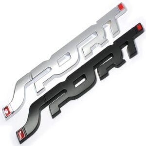 3D Laxury Sports Logo Metal