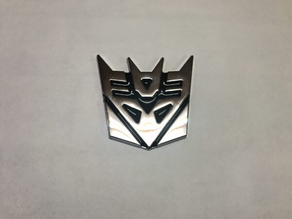 3D Deception Logo Stickers for Car | Metal Sticker, Chrome - Image 2