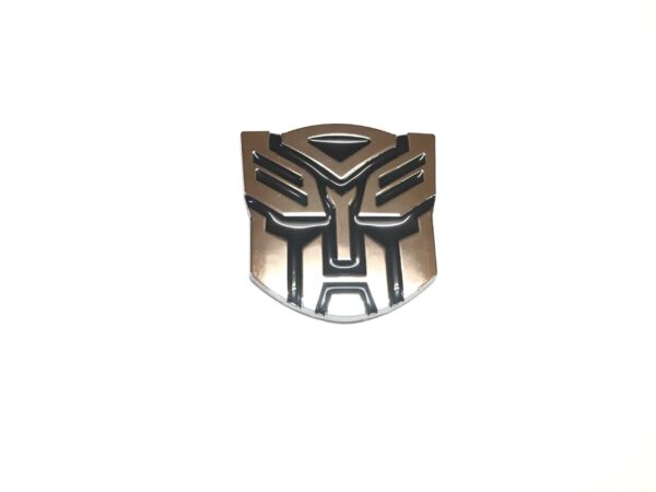 Transformer Autobot 3D Chrome Badge Sticker