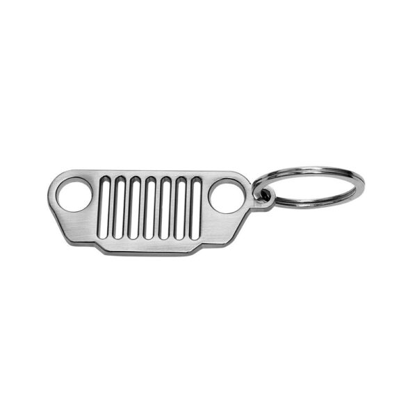 METAL Jeep TJ Grille Keychain - Image 5