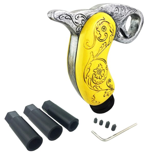 Universal Gun Head Cool Style car Shift Knob - Image 5