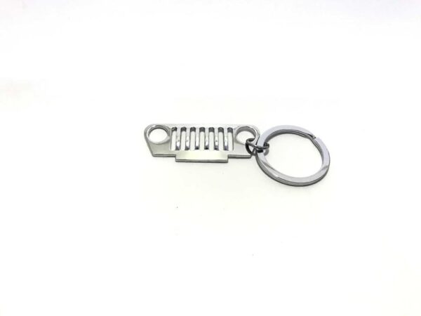 METAL Jeep TJ Grille Keychain - Image 4