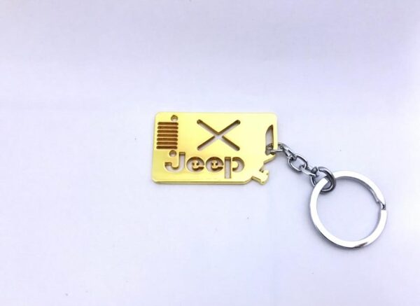 metal 3d jeep jerrycan keychain - Image 3