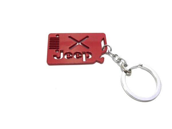 metal 3d jeep jerrycan keychain - Image 4
