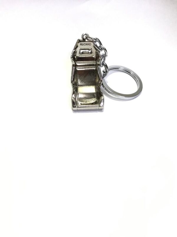 Recaro Metal Sports Seat Styling Keychain - Image 4