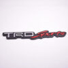 TRD Sports Performance Metal Emblem Sticker 3D Car Red Chrome Grill Badge Logo Sticker  - Image 2