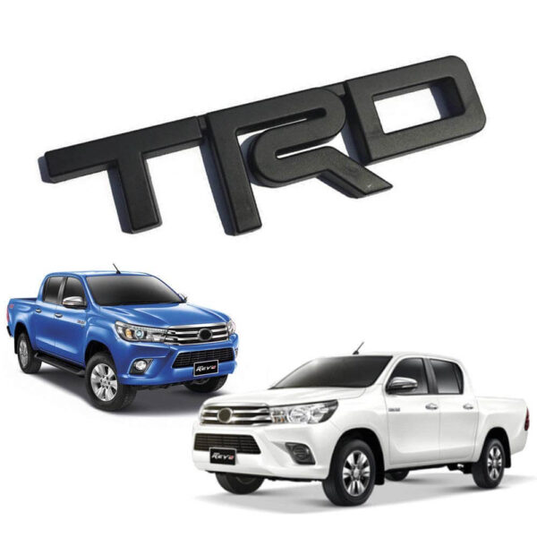 3D Laxury TRD Logo /Toyota TRD Emblem Toyota Racing Development Logo (Metal) - Image 2