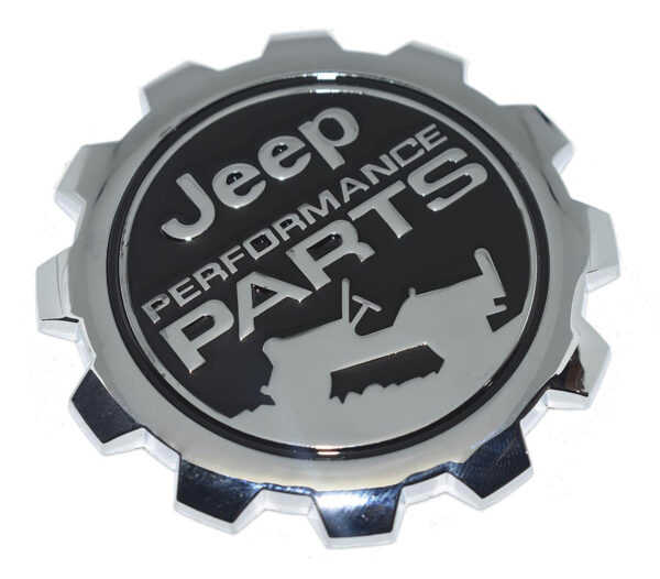 Jeep Performance Parts Round Logo Stickers For Car | Metal Sticker,Universal | Car Exterior Jeep Thar Accessories