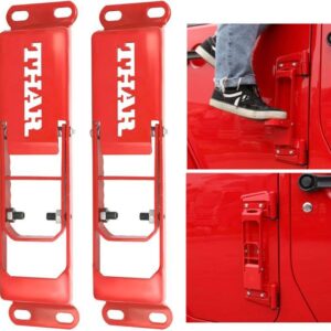 New Mahindra Thar (2020 Onward) Door Hinge Step with Folding Foot Pedal